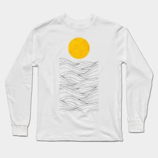 The outline seas Long Sleeve T-Shirt